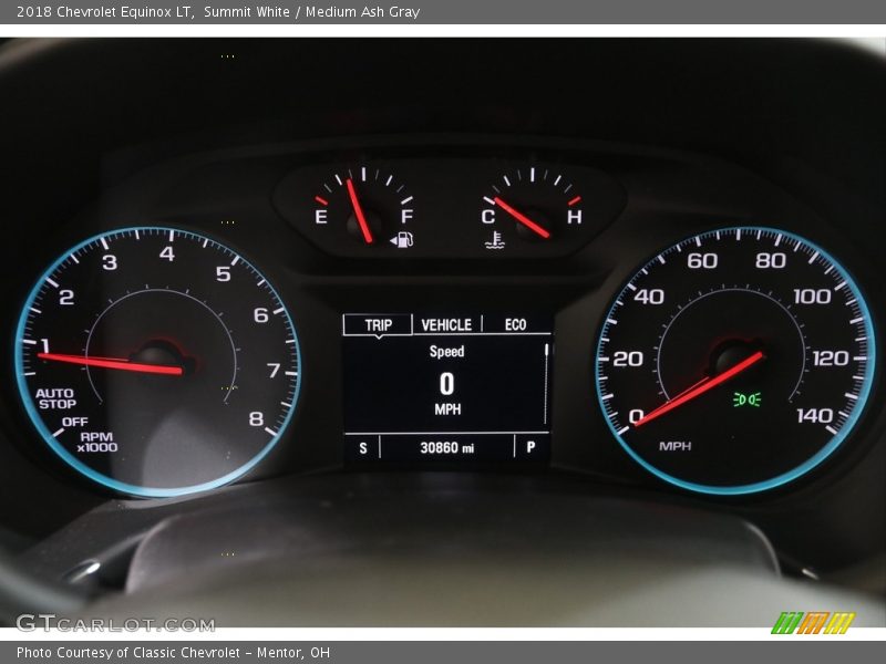 Summit White / Medium Ash Gray 2018 Chevrolet Equinox LT