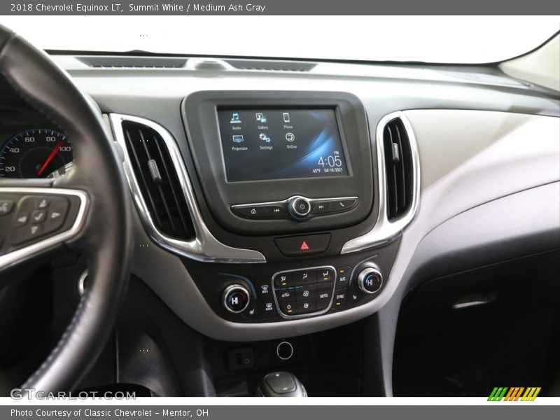 Summit White / Medium Ash Gray 2018 Chevrolet Equinox LT