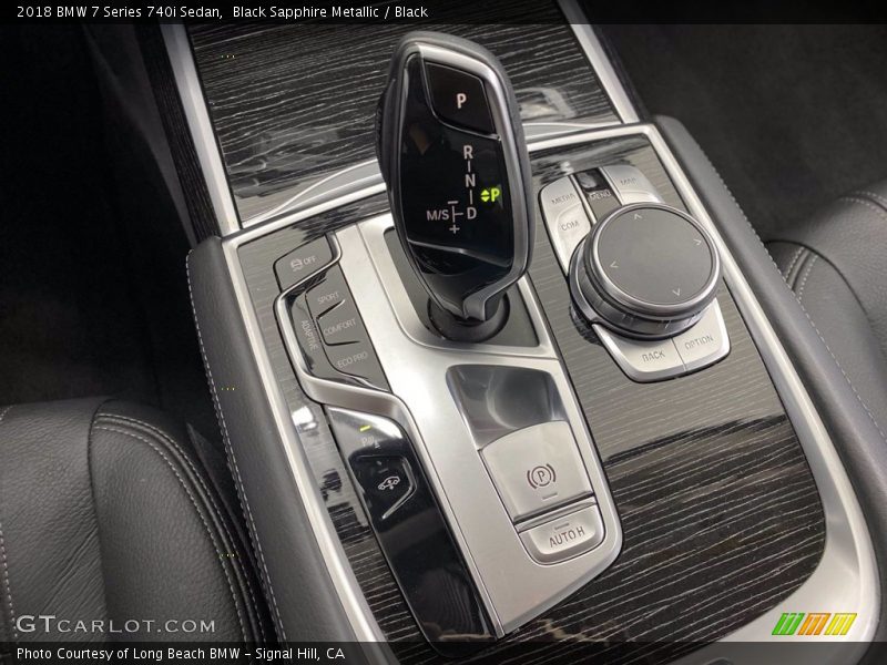 Black Sapphire Metallic / Black 2018 BMW 7 Series 740i Sedan