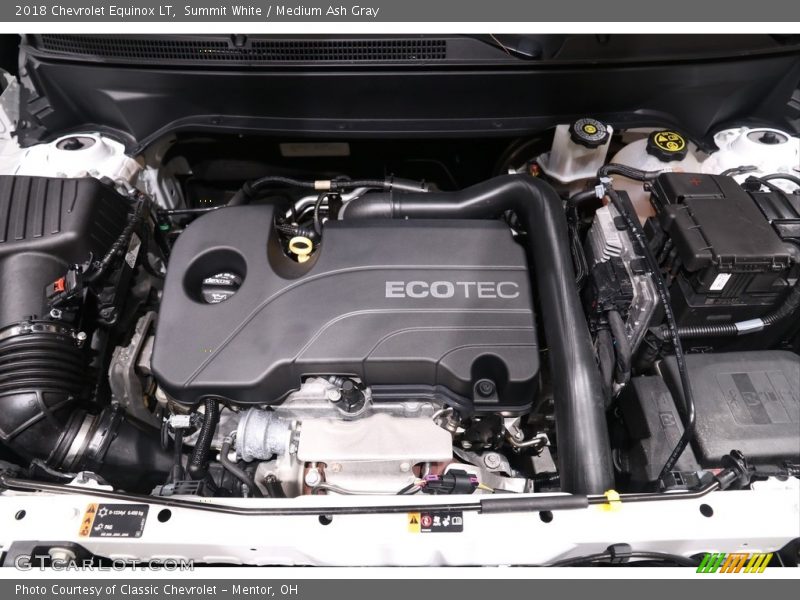 Summit White / Medium Ash Gray 2018 Chevrolet Equinox LT