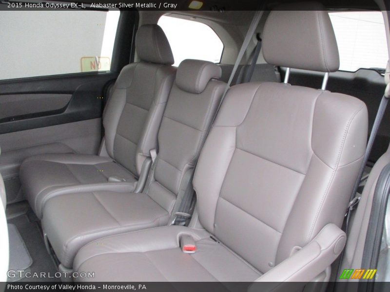 Alabaster Silver Metallic / Gray 2015 Honda Odyssey EX-L