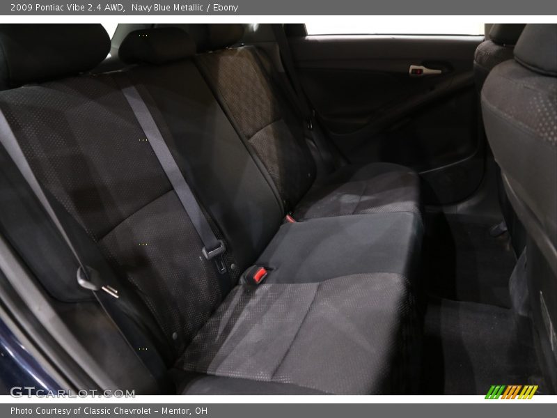 Navy Blue Metallic / Ebony 2009 Pontiac Vibe 2.4 AWD