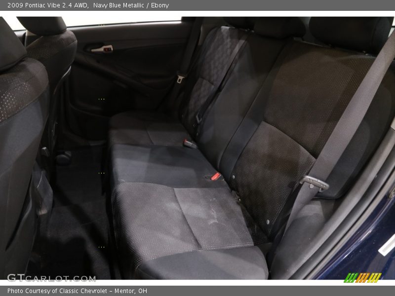 Navy Blue Metallic / Ebony 2009 Pontiac Vibe 2.4 AWD