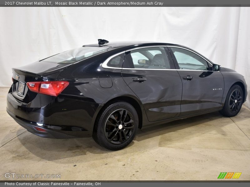 Mosaic Black Metallic / Dark Atmosphere/Medium Ash Gray 2017 Chevrolet Malibu LT