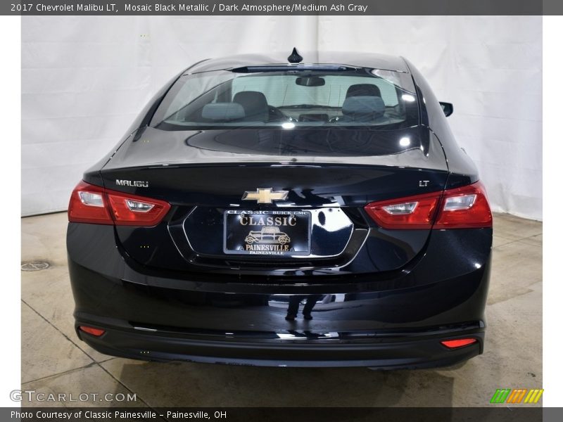 Mosaic Black Metallic / Dark Atmosphere/Medium Ash Gray 2017 Chevrolet Malibu LT