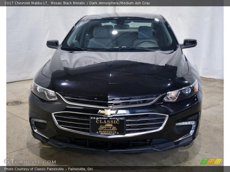 Mosaic Black Metallic / Dark Atmosphere/Medium Ash Gray 2017 Chevrolet Malibu LT
