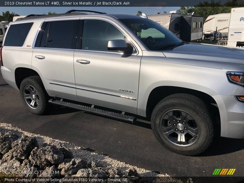 Silver Ice Metallic / Jet Black/Dark Ash 2019 Chevrolet Tahoe LT 4WD