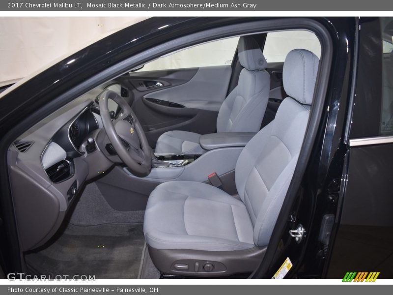 Mosaic Black Metallic / Dark Atmosphere/Medium Ash Gray 2017 Chevrolet Malibu LT