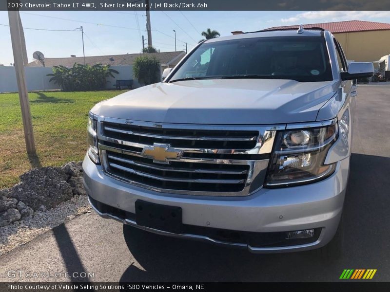 Silver Ice Metallic / Jet Black/Dark Ash 2019 Chevrolet Tahoe LT 4WD