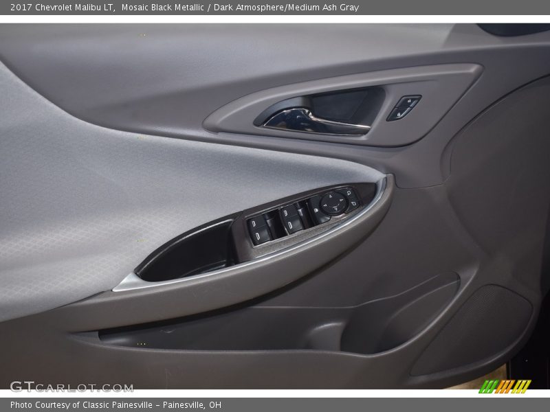 Mosaic Black Metallic / Dark Atmosphere/Medium Ash Gray 2017 Chevrolet Malibu LT