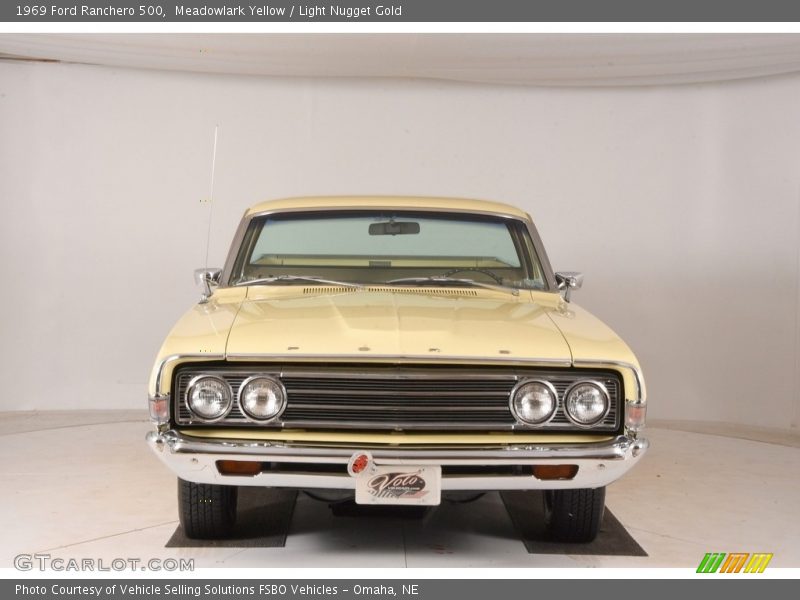 Meadowlark Yellow / Light Nugget Gold 1969 Ford Ranchero 500