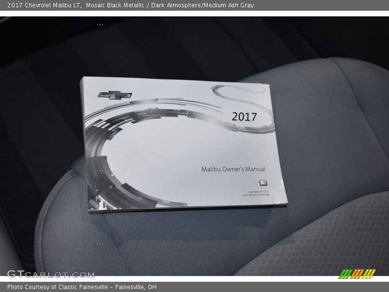 Mosaic Black Metallic / Dark Atmosphere/Medium Ash Gray 2017 Chevrolet Malibu LT