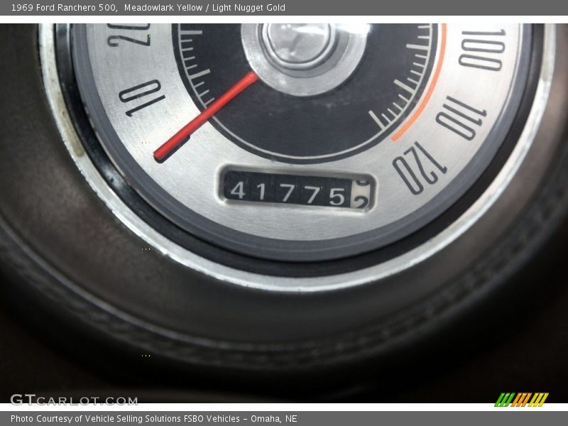 Meadowlark Yellow / Light Nugget Gold 1969 Ford Ranchero 500