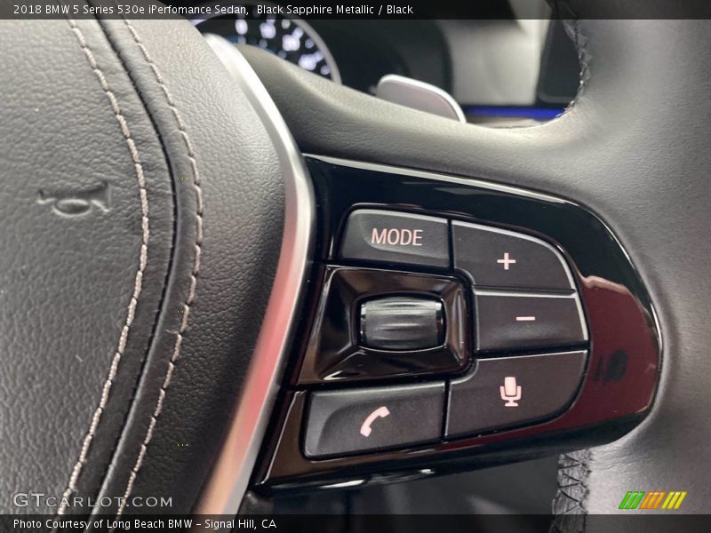 Black Sapphire Metallic / Black 2018 BMW 5 Series 530e iPerfomance Sedan