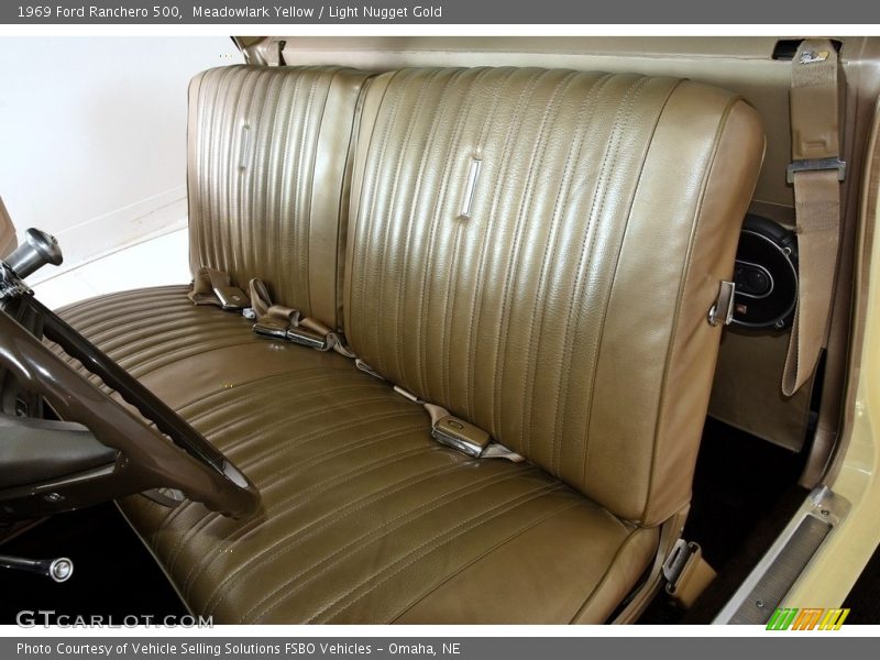 Front Seat of 1969 Ranchero 500