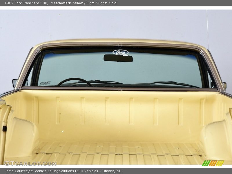 Meadowlark Yellow / Light Nugget Gold 1969 Ford Ranchero 500