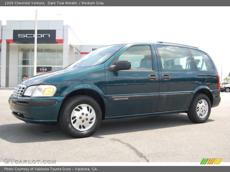 Dark Teal Metallic / Medium Gray 1999 Chevrolet Venture