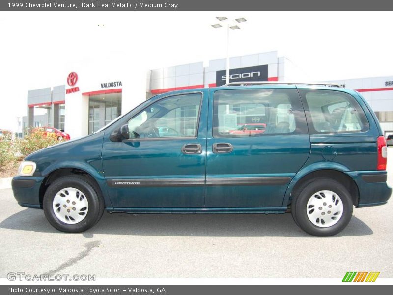 Dark Teal Metallic / Medium Gray 1999 Chevrolet Venture
