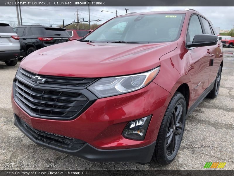 Cajun Red Tintcoat / Jet Black 2021 Chevrolet Equinox LT