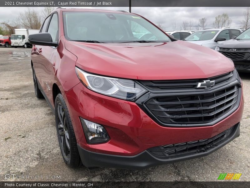 Cajun Red Tintcoat / Jet Black 2021 Chevrolet Equinox LT