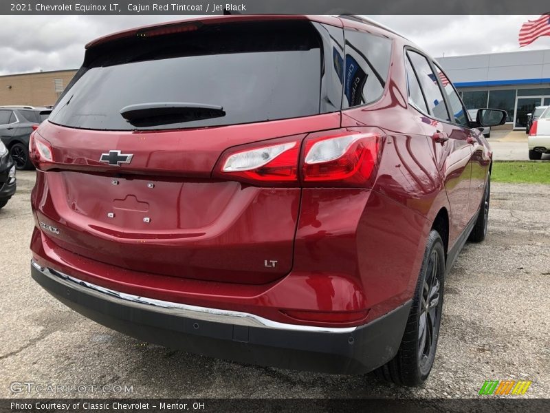 Cajun Red Tintcoat / Jet Black 2021 Chevrolet Equinox LT