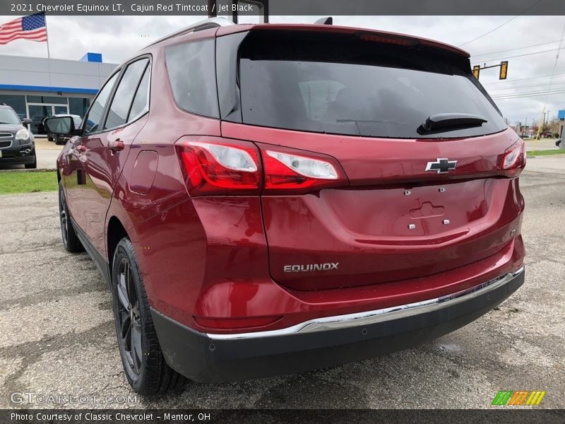Cajun Red Tintcoat / Jet Black 2021 Chevrolet Equinox LT