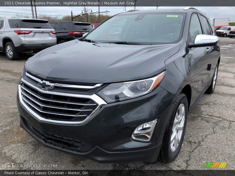Nightfall Gray Metallic / Medium Ash Gray 2021 Chevrolet Equinox Premier