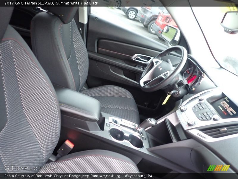 Summit White / Jet Black 2017 GMC Terrain SLE AWD
