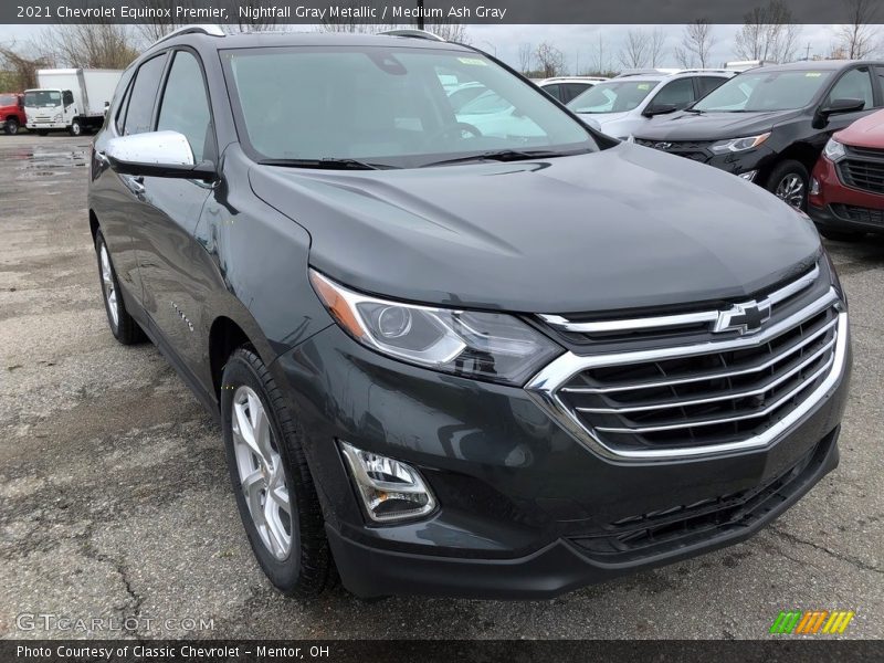 Nightfall Gray Metallic / Medium Ash Gray 2021 Chevrolet Equinox Premier