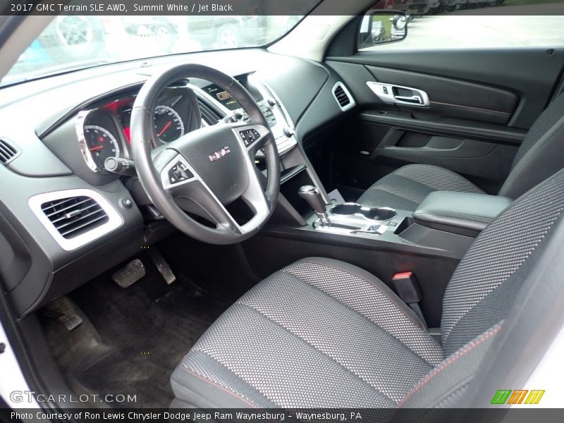 Summit White / Jet Black 2017 GMC Terrain SLE AWD