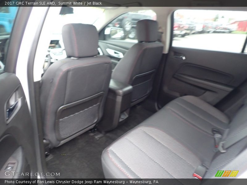 Summit White / Jet Black 2017 GMC Terrain SLE AWD