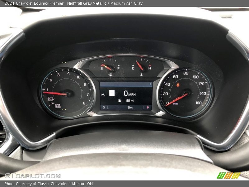 Nightfall Gray Metallic / Medium Ash Gray 2021 Chevrolet Equinox Premier