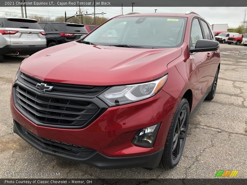 Cajun Red Tintcoat / Jet Black 2021 Chevrolet Equinox LT