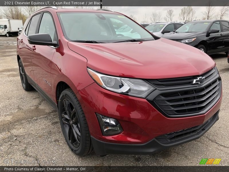 Cajun Red Tintcoat / Jet Black 2021 Chevrolet Equinox LT