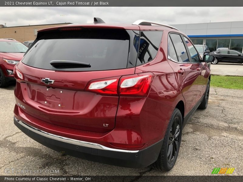 Cajun Red Tintcoat / Jet Black 2021 Chevrolet Equinox LT