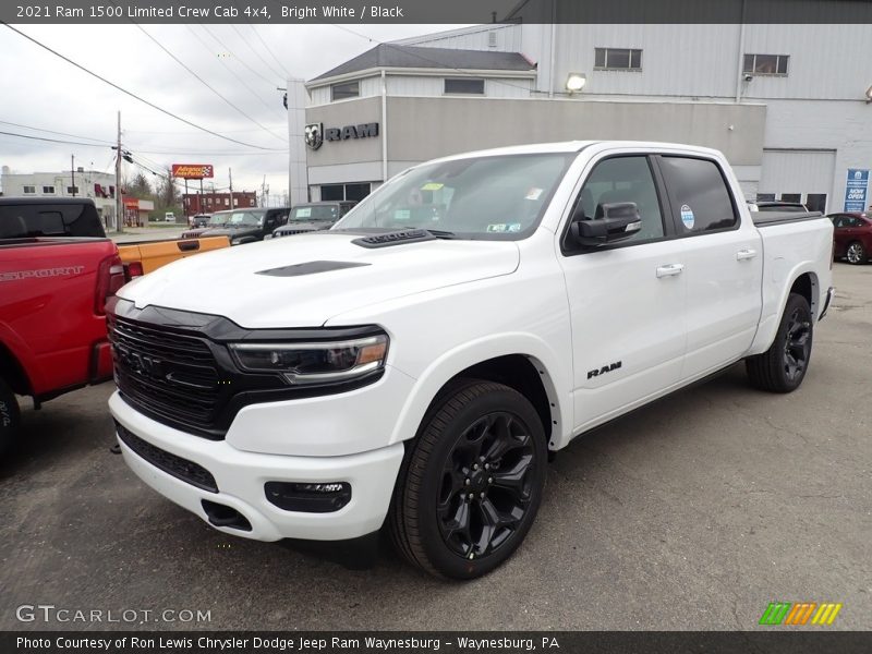 Bright White / Black 2021 Ram 1500 Limited Crew Cab 4x4