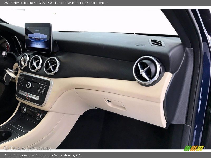 Lunar Blue Metallic / Sahara Beige 2018 Mercedes-Benz GLA 250