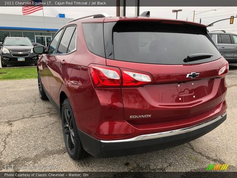 Cajun Red Tintcoat / Jet Black 2021 Chevrolet Equinox LT