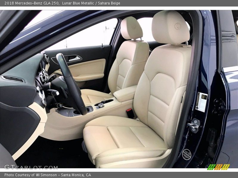 Lunar Blue Metallic / Sahara Beige 2018 Mercedes-Benz GLA 250