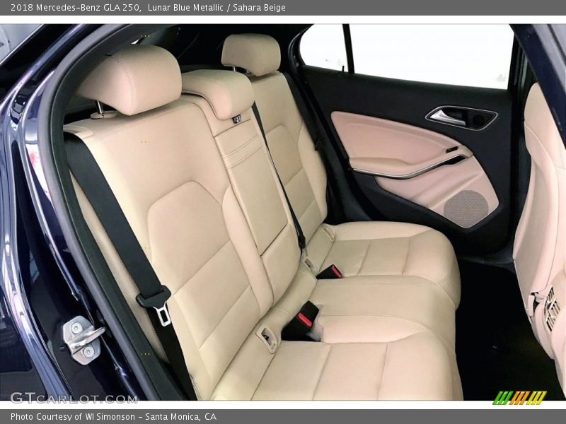 Lunar Blue Metallic / Sahara Beige 2018 Mercedes-Benz GLA 250