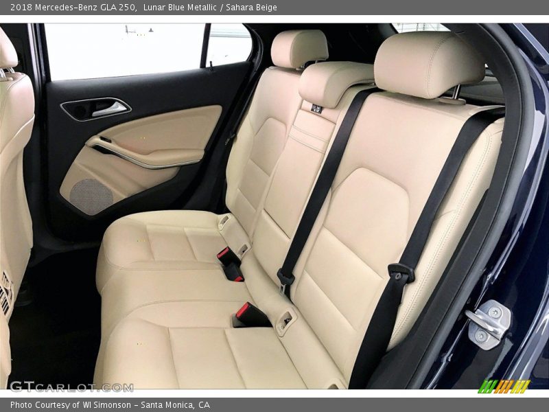 Lunar Blue Metallic / Sahara Beige 2018 Mercedes-Benz GLA 250