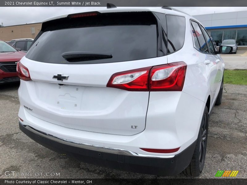 Summit White / Jet Black 2021 Chevrolet Equinox LT