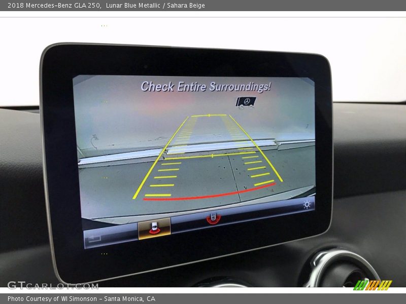 Lunar Blue Metallic / Sahara Beige 2018 Mercedes-Benz GLA 250