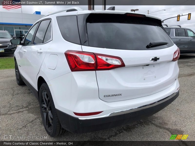 Summit White / Jet Black 2021 Chevrolet Equinox LT