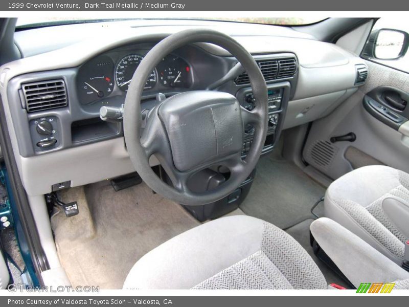 Dark Teal Metallic / Medium Gray 1999 Chevrolet Venture