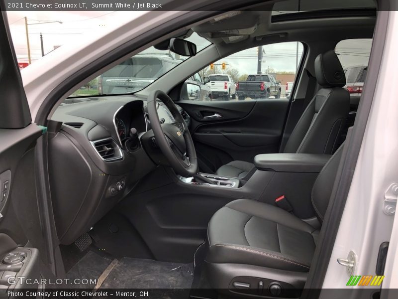 Summit White / Jet Black 2021 Chevrolet Equinox LT