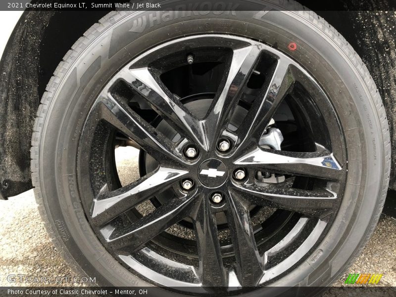 Summit White / Jet Black 2021 Chevrolet Equinox LT