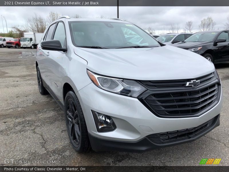 Silver Ice Metallic / Jet Black 2021 Chevrolet Equinox LT
