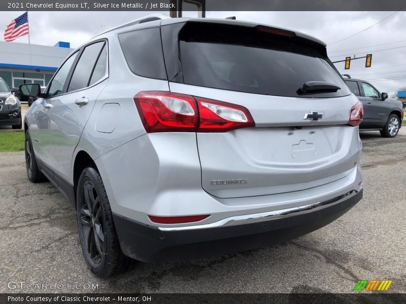 Silver Ice Metallic / Jet Black 2021 Chevrolet Equinox LT