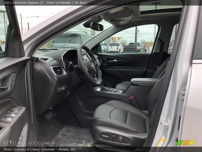 Silver Ice Metallic / Jet Black 2021 Chevrolet Equinox LT
